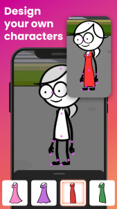 اسکرین شات 4 برنامه TweenCraft Cartoon Video Maker