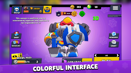 اسکرین شات 3 بازی Box Simulator for Brawl Stars