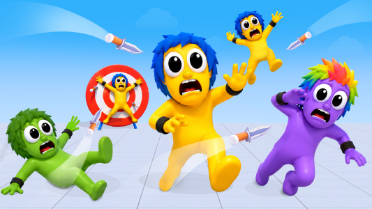 اسکرین شات 1 بازی Crazy Jerk : Knife Hit Games