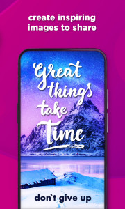 اسکرین شات 2 برنامه Text Over Photo