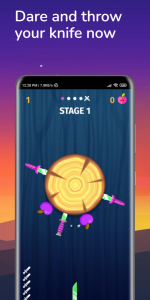 اسکرین شات 5 بازی Knife Hit up like a Boss 2021