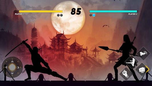 اسکرین شات 2 بازی Sword Shadow Fighting Game 3D