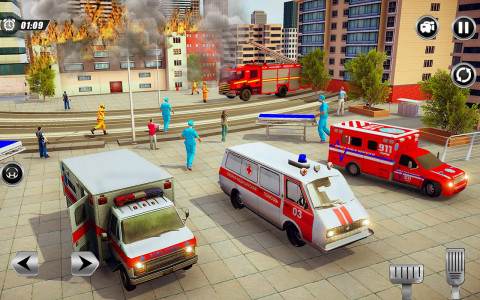 اسکرین شات 3 بازی Ambulance Simulator Car Doctor