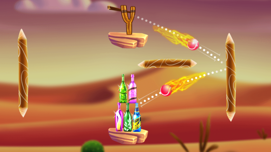 اسکرین شات 2 بازی Bottle Shooting Game 2