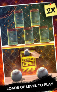 اسکرین شات 1 بازی Knock Down Cans : hit cans
