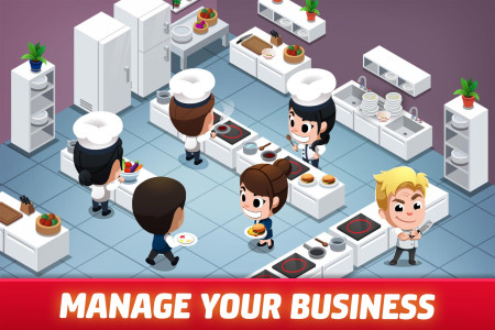 اسکرین شات 5 بازی Idle Restaurant Tycoon