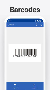 اسکرین شات 1 برنامه Barcode Scanner & Code Reader