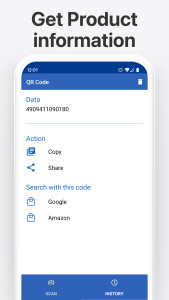 اسکرین شات 3 برنامه Barcode Scanner & Code Reader