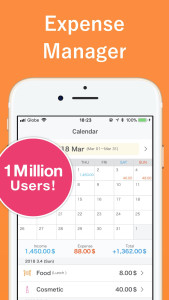 اسکرین شات 1 برنامه MoneyNote: Expense Tracker