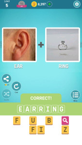 اسکرین شات 3 بازی Pictoword: Fun Brain Word Game