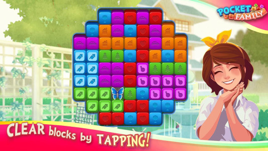 اسکرین شات 6 بازی Pocket Family Dreams: My Home