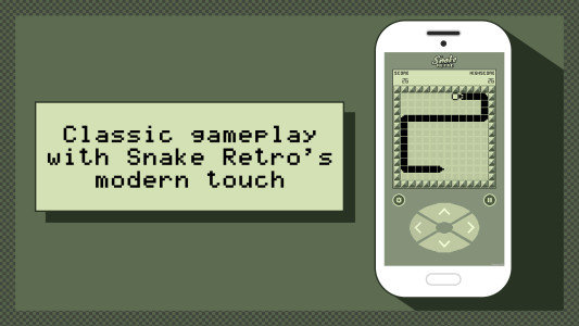 اسکرین شات 8 بازی Snake Retro - Fun Snake Games
