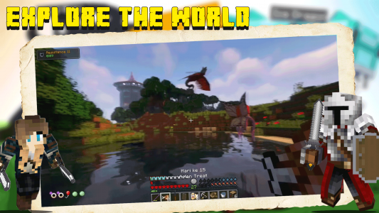 اسکرین شات 1 برنامه RLCraft Modpack MCPE