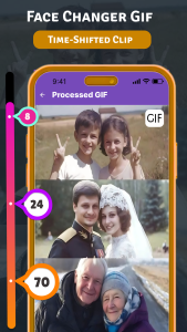 اسکرین شات 4 برنامه AI Time Machine for Face Age