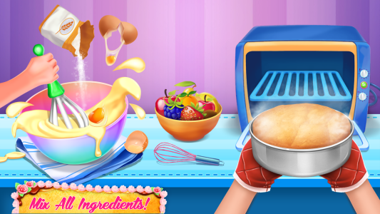 اسکرین شات 1 بازی Fancy Cake Maker: Cooking Game
