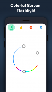 اسکرین شات 4 برنامه Flashlight : LED torch light