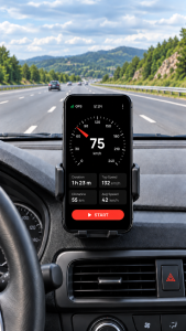 اسکرین شات 8 برنامه GPS Speedometer : Odometer HUD