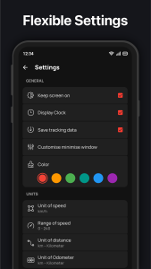 اسکرین شات 6 برنامه GPS Speedometer : Odometer HUD