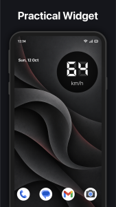 اسکرین شات 5 برنامه GPS Speedometer : Odometer HUD