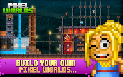 اسکرین شات 4 بازی Pixel Worlds: MMO Sandbox