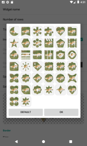 اسکرین شات 5 برنامه Gallery Widget