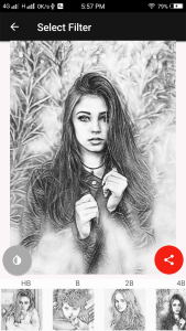 اسکرین شات 2 برنامه Sketch Photo Maker