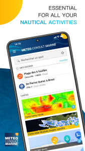 اسکرین شات 1 برنامه Météo Marine