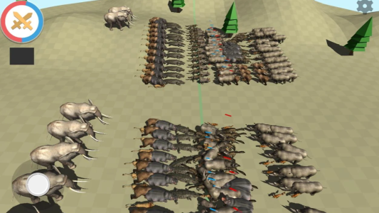 اسکرین شات 4 بازی Animal Epic Battle Simulator