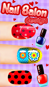 اسکرین شات 1 بازی Fashion Ladybug Nail Salon