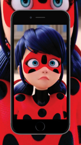 اسکرین شات 5 برنامه Ladynoir for Wallpapers