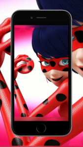 اسکرین شات 1 برنامه Ladynoir for Wallpapers