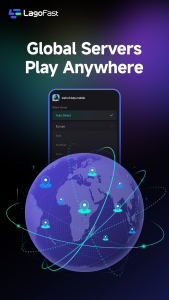 اسکرین شات 3 برنامه LagoFast Game Booster: Low Lag