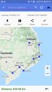 اسکرین شات 7 برنامه Distance And Area Measurement