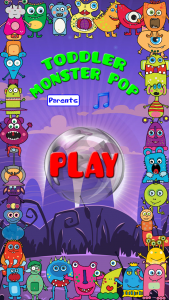 اسکرین شات 1 بازی Toddler Monster Pop