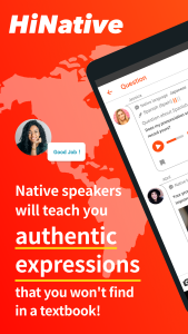اسکرین شات 1 برنامه HiNative - Language Learning