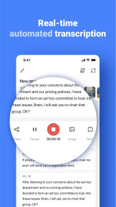 اسکرین شات 3 برنامه Notta-Transcribe Audio to Text