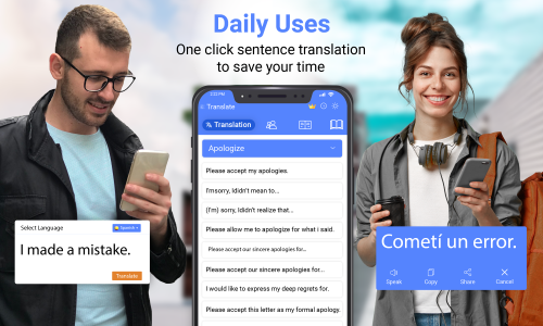 اسکرین شات 6 برنامه All Language Translate App