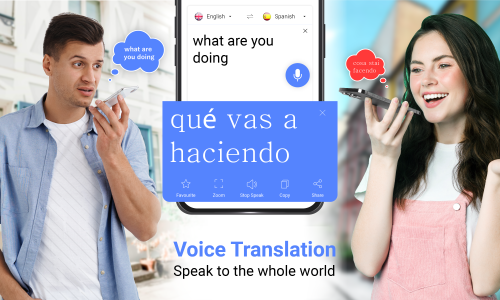 اسکرین شات 3 برنامه All Language Translate App