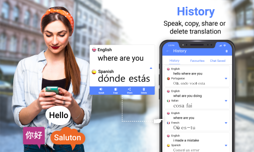 اسکرین شات 8 برنامه All Language Translate App