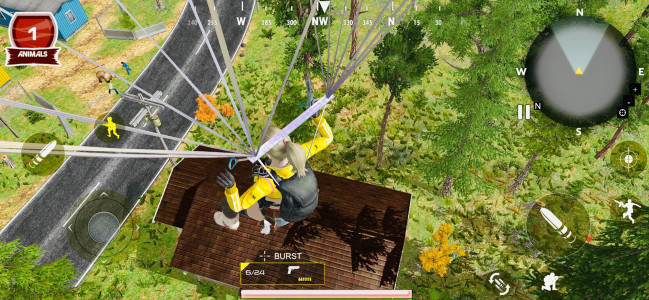 اسکرین شات 1 بازی Animal Hunting Shooting Games