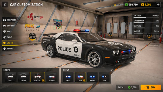 اسکرین شات 5 بازی Police Car Parking Simulator