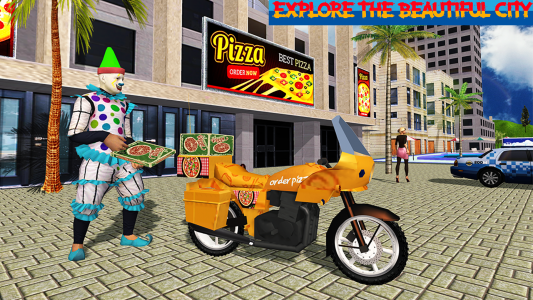 اسکرین شات 4 برنامه Pizza Boy Bike Delivery Game