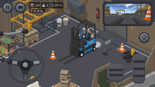 اسکرین شات 5 بازی Forklift Rush Simulator