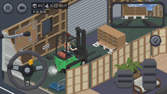 اسکرین شات 8 بازی Forklift Rush Simulator