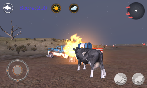 اسکرین شات 5 برنامه Talking Bull: Virtual Pet Fun