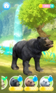 اسکرین شات 3 برنامه Talking Bear: My Virtual Pet