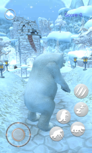اسکرین شات 2 برنامه Talking Bear: My Virtual Pet