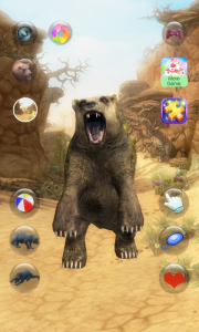 اسکرین شات 1 برنامه Talking Bear: My Virtual Pet