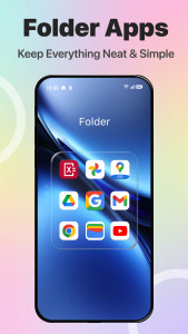 اسکرین شات 5 برنامه Go Phone Launcher OS Themes