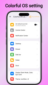 اسکرین شات 7 برنامه Colorful OS Launcher: Themes